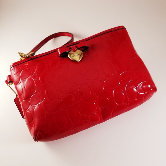Coach Handbags - COACH Patent Leather Wristlet